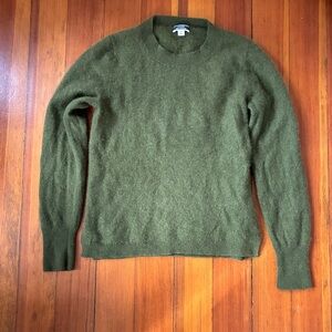 SALE - 2 sweaters for $24! J. Crew 100% cashmere sweater fits like XS olive
